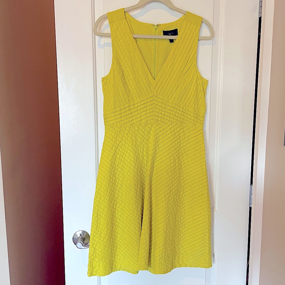 JCrew Summer Dress with All Over Tucks